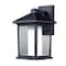 Z-Lite Mesa Outdoor Wall Light, Black 523M - alternate 1